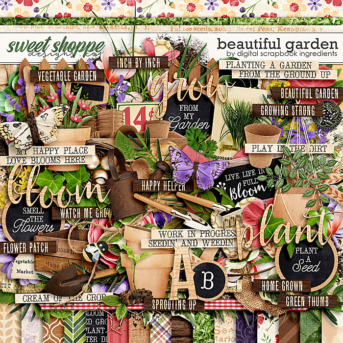 Beautiful Garden by Digital Scrapbook Ingredients