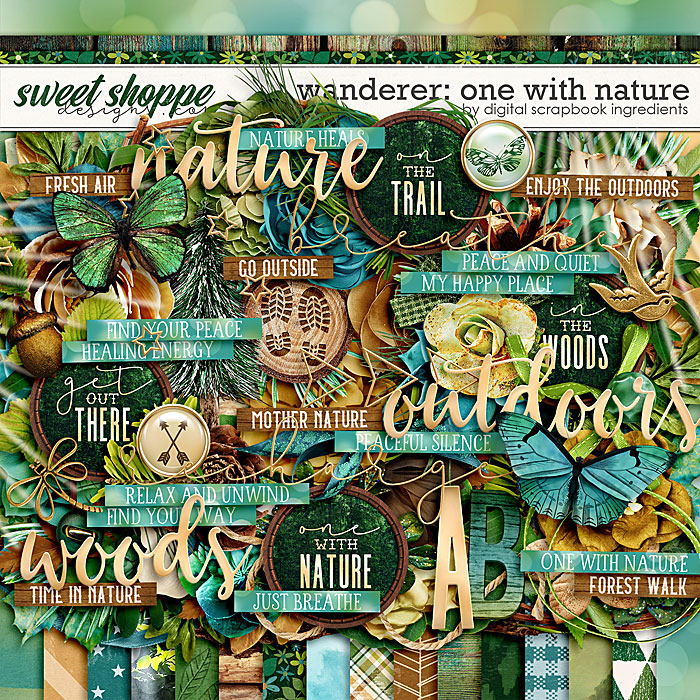 Wanderer: One With Nature by Digital Scrapbook Ingredients