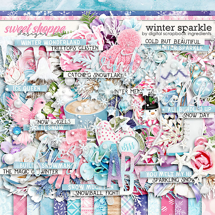 Winter Sparkle by Digital Scrapbook Ingredients