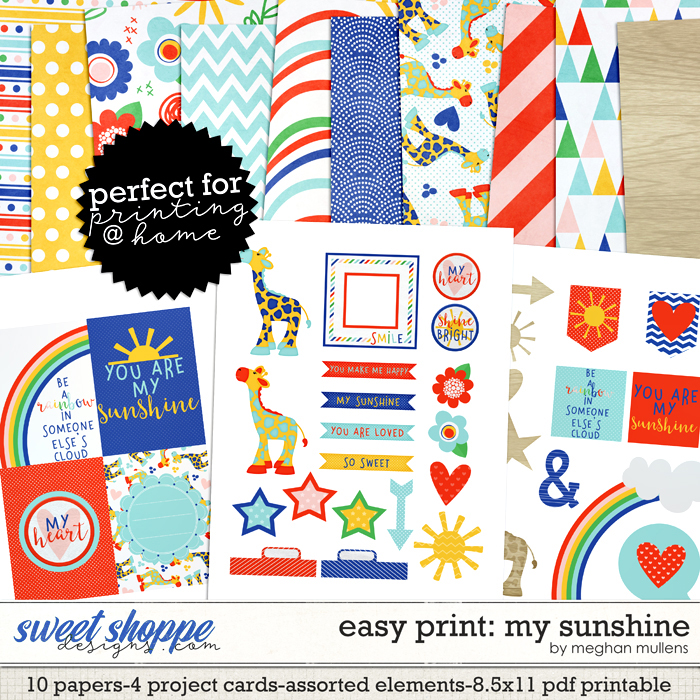 Easy Print: My Sunshine by Meghan Mullens Easy Print: My Sunshine by Meghan Mullens