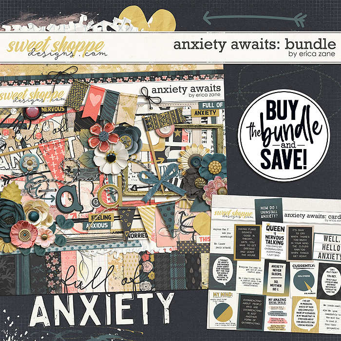 Anxiety Awaits: Bundle by Erica Zane