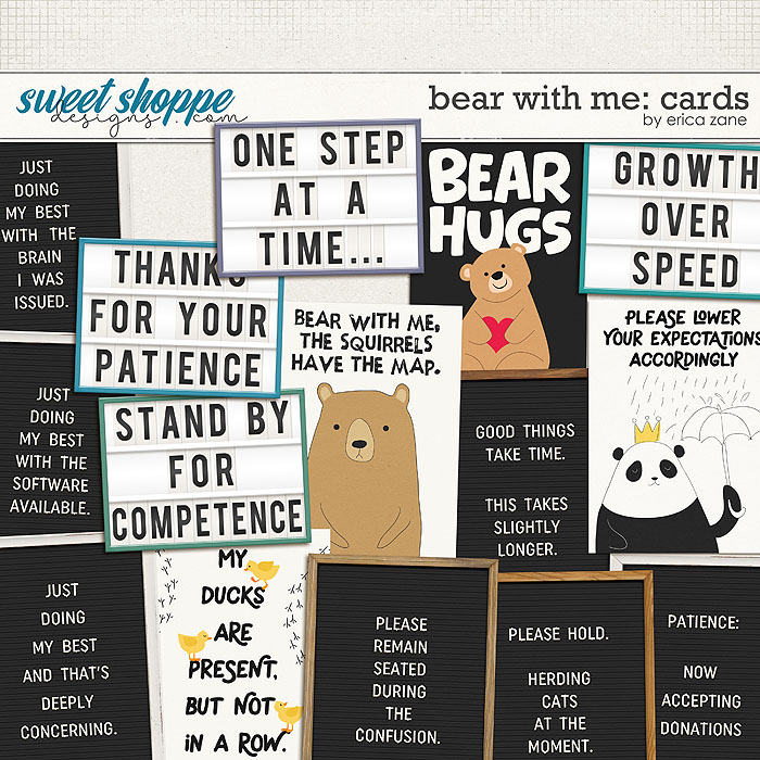 Bear With Me: Cards by Erica Zane
