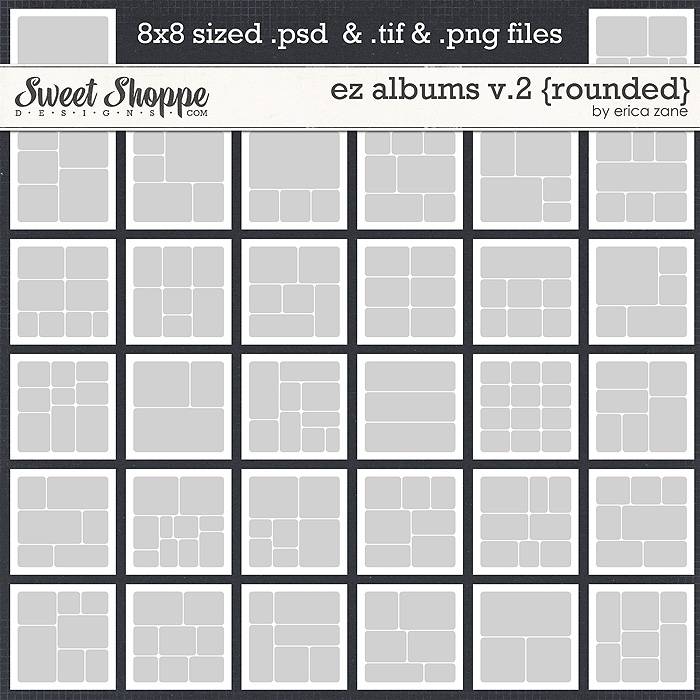 EZ Albums v.2 {Rounded} by Erica Zane