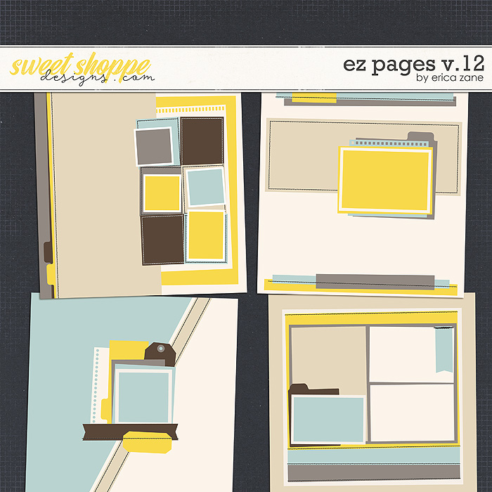 EZ Pages v.12 Templates by Erica Zane