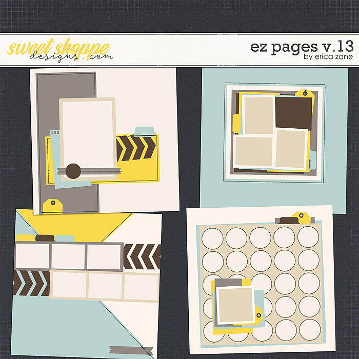 EZ Pages v.13 Templates by Erica Zane
