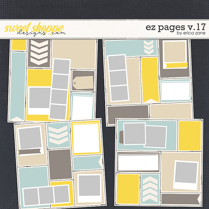 EZ Pages v.17 Templates by Erica Zane