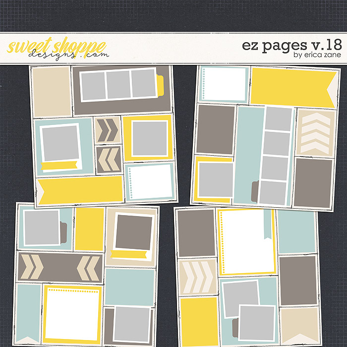 EZ Pages v.18 Templates by Erica Zane