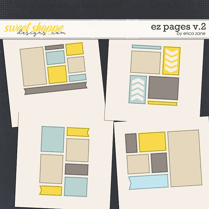 EZ Pages v.2 Templates by Erica Zane