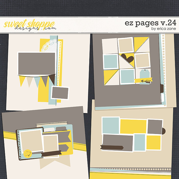 EZ Pages v.24 Templates by Erica Zane