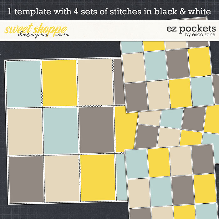 EZ Pockets Template by Erica Zane