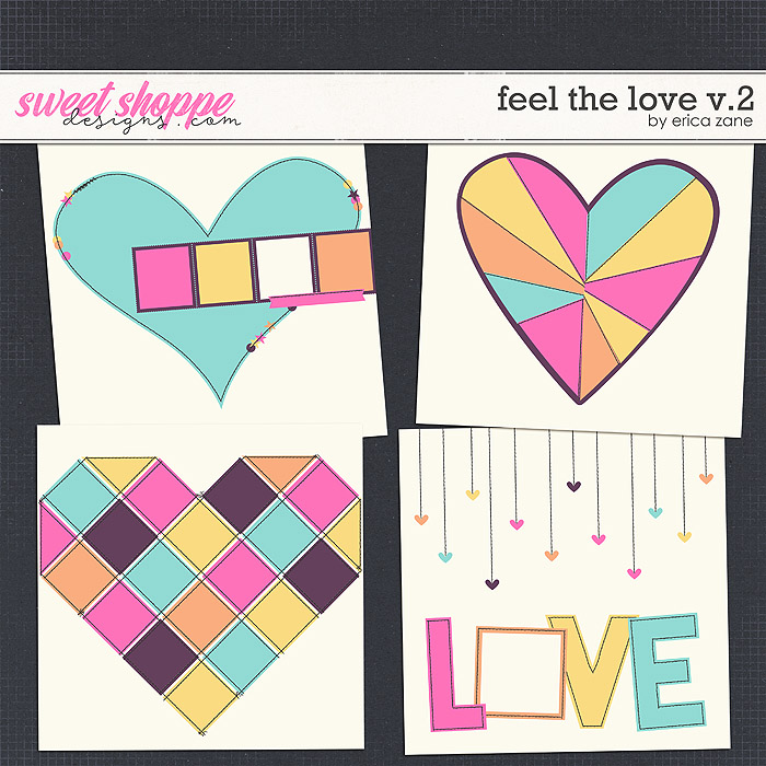 Feel the Love v.2 Templates by Erica Zane