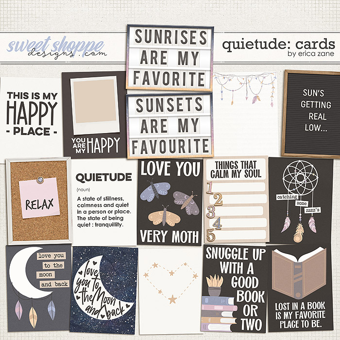 Quietude: Cards by Erica Zane