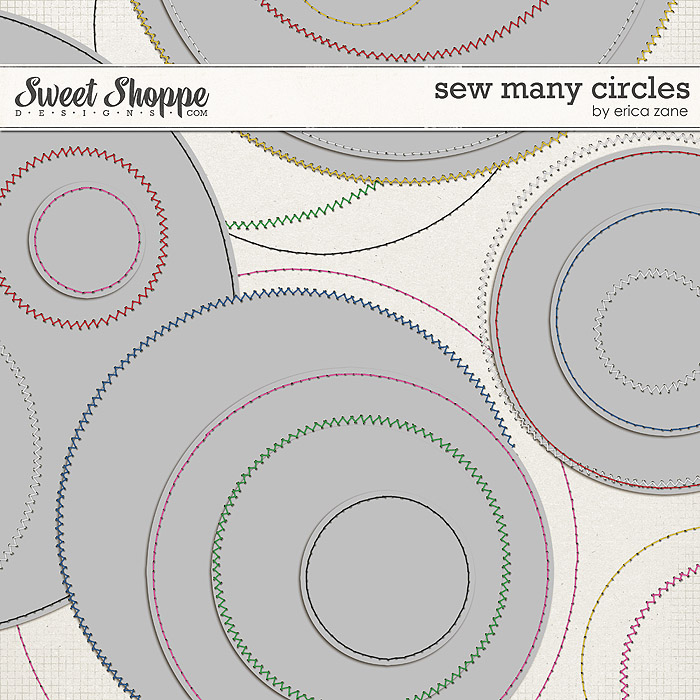 Sew Many Circles by Erica Zane