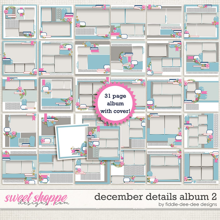 December Details Album 2 by Fiddle-Dee-Dee Designs
