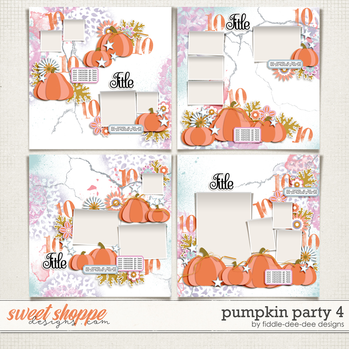 Pumpkin Party 4 by Fiddle-Dee-Dee Designs