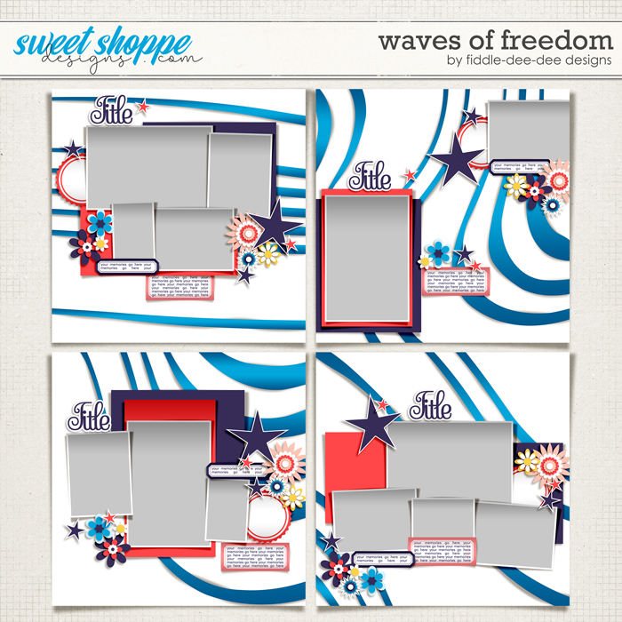 Waves of Freedom by Fiddle-Dee-Dee Designs