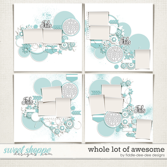 Whole Lot of Awesome by Fiddle-Dee-Dee Designs