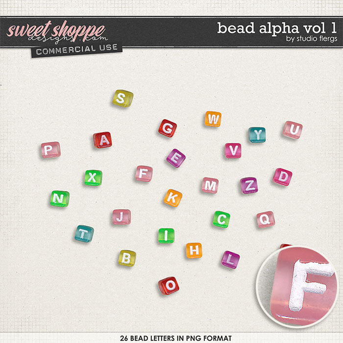 Bead Alpha Vol 1 by Studio Flergs