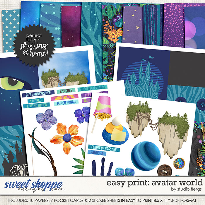 Remember the Magic: AVATAR WORLD- EZ PRINT by Studio Flergs Remember the Magic: AVATAR WORLD- EZ PRINT by Studio Flergs