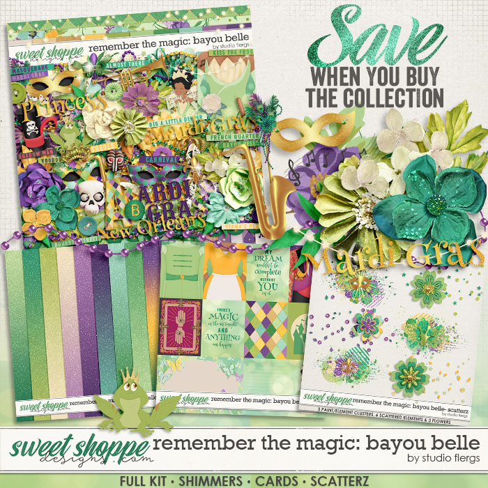 Remember the Magic: BAYOU BELLE- COLLECTION & *FWP* by Studio Flergs