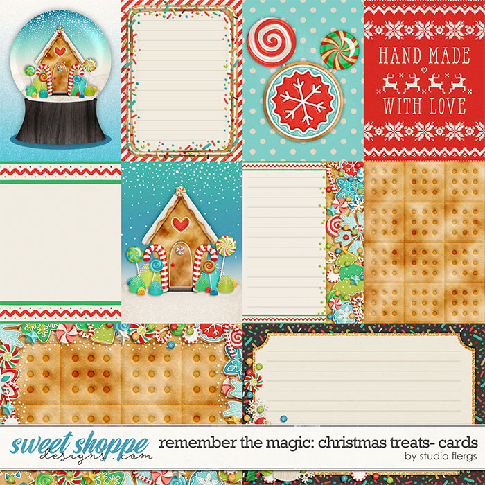 Remember the Magic: CHRISTMAS TREATS- CARDS by Studio Flergs