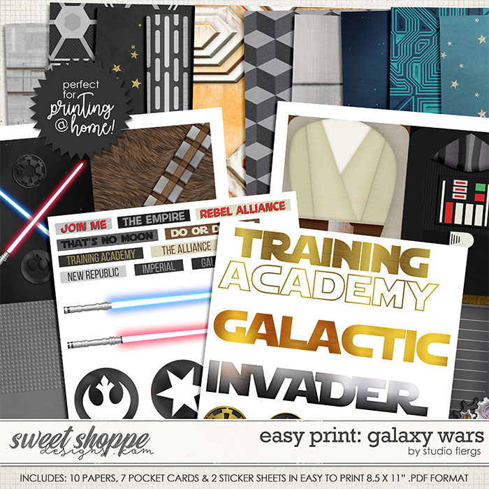 Remember the Magic: GALAXY WARS- EZ PRINT by Studio Flergs Remember the Magic: GALAXY WARS- EZ PRINT by Studio Flergs
