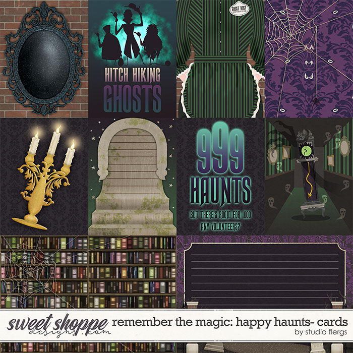 Remember the Magic: HAPPY HAUNTS- CARDS by Studio Flergs