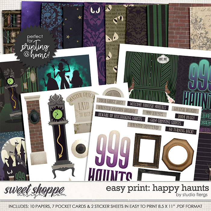 Remember the Magic: HAPPY HAUNTS- EZPRINT by Studio Flergs Remember the Magic: HAPPY HAUNTS- EZPRINT by Studio Flergs