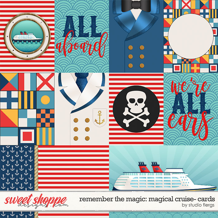 Remember the Magic: MAGICAL CRUISE- CARDS by Studio Flergs