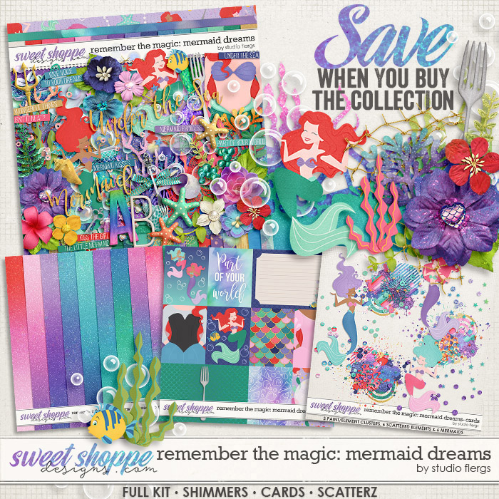 Remember the Magic: MERMAID DREAMS- COLLECTION & *FWP* by Studio Flergs