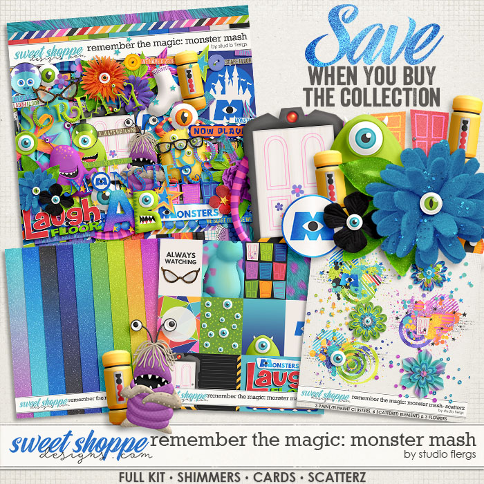 Remember the Magic: MONSTER MASH- COLLECTION & *FWP* by Studio Flergs