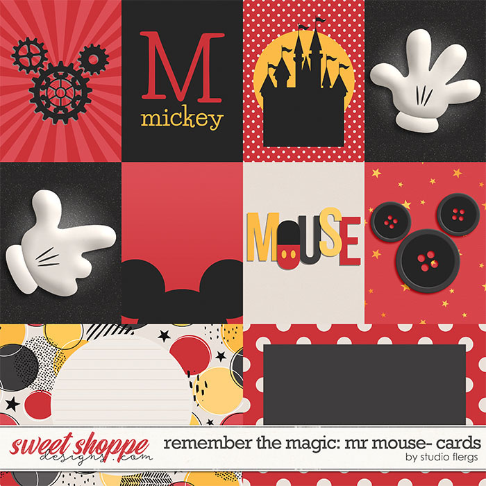 Remember the Magic: MR MOUSE- CARDS by Studio Flergs