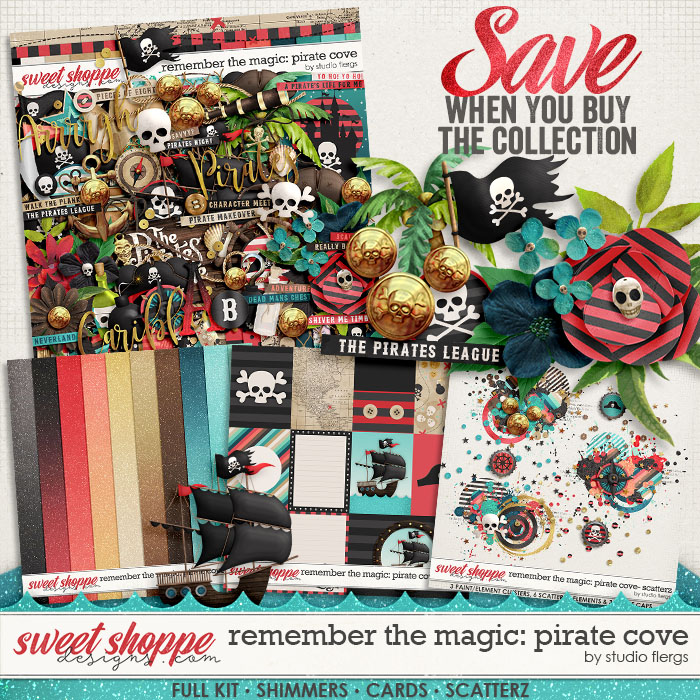 Remember the Magic: PIRATE COVE- COLLECTION & *FWP* by Studio Flergs