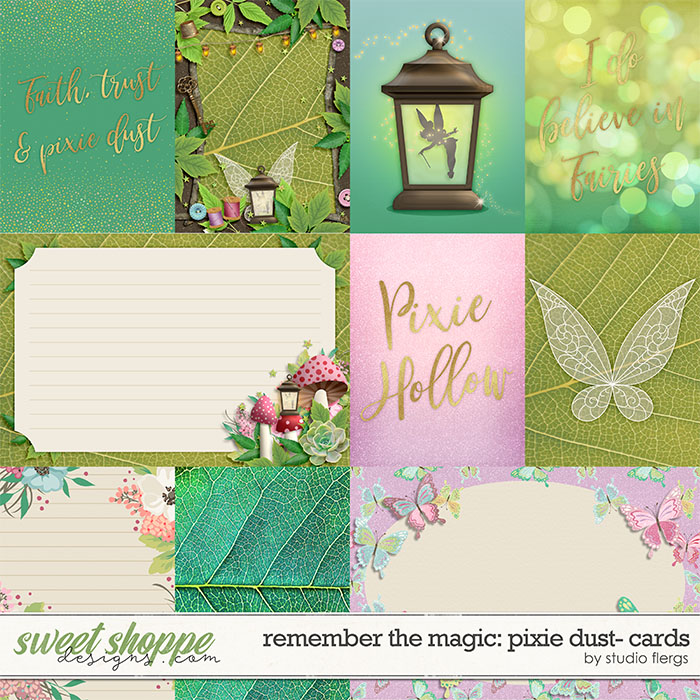 Remember the Magic: PIXIE DUST- CARDS by Studio Flergs