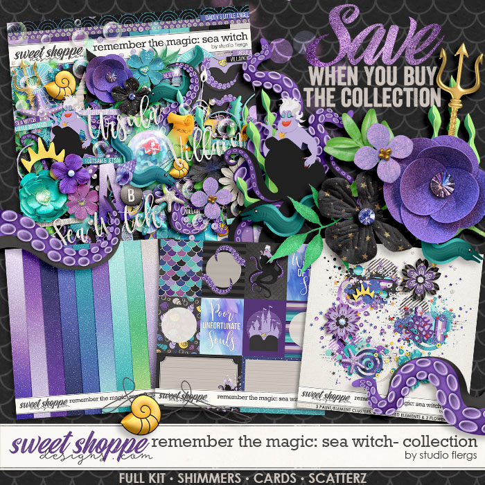 Remember the Magic: SEA WITCH- COLLECTION & *FWP* by Studio Flergs