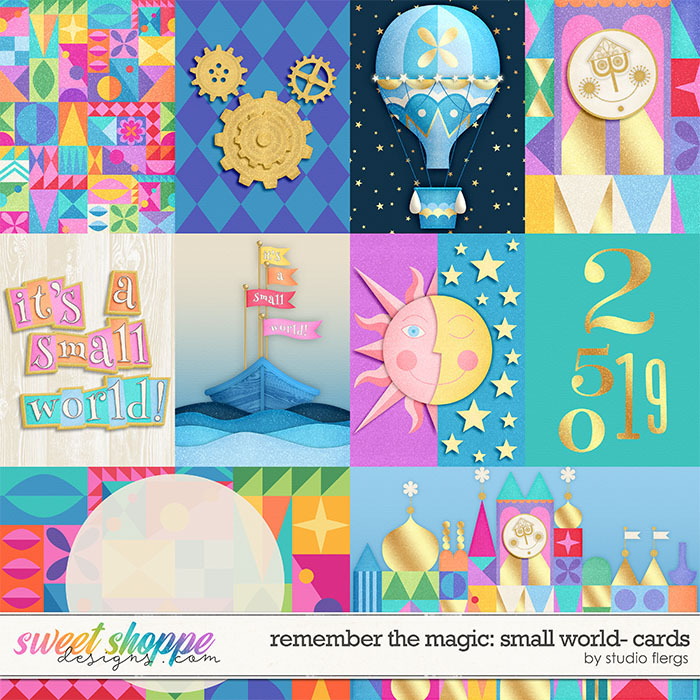 Remember the Magic: SMALL WORLD- CARDS by Studio Flergs