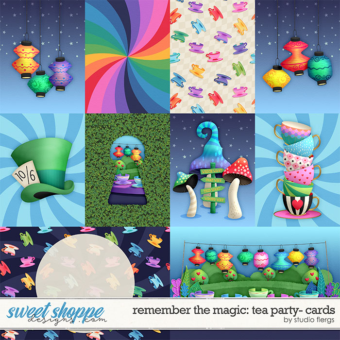 Remember the Magic: TEA PARTY- CARDS by Studio Flergs