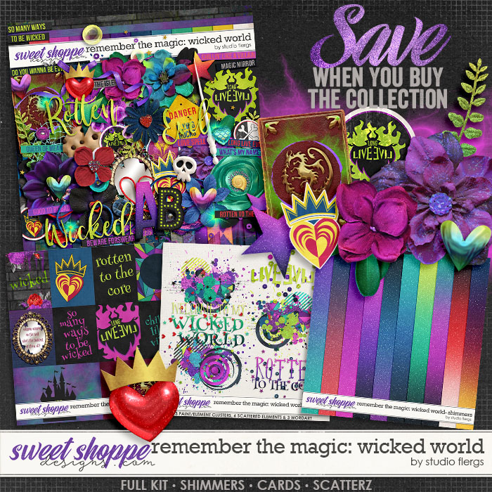 Remember the Magic: WICKED WORLD- COLLECTION & *FWP* by Studio Flergs