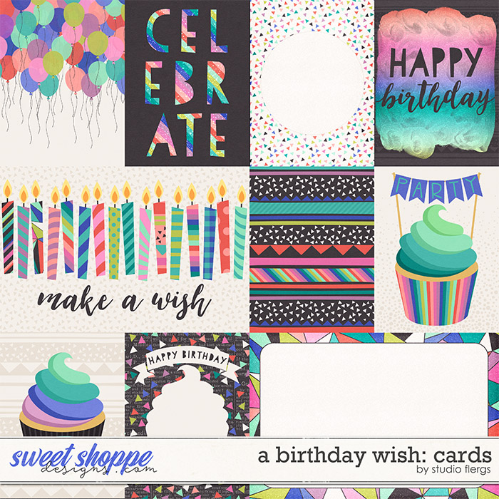 A Birthday Wish: CARDS by Studio Flergs