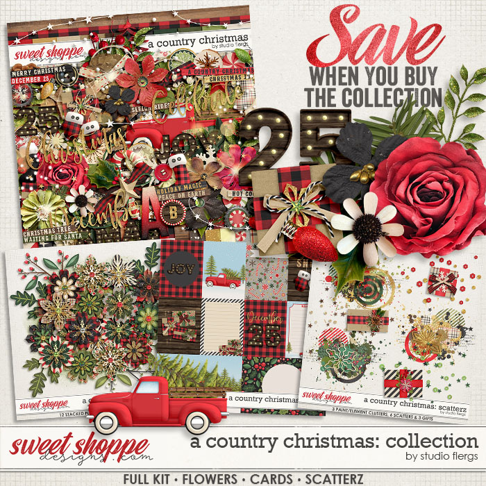 A Country Christmas: COLLECTION & *FWP* by Studio Flergs