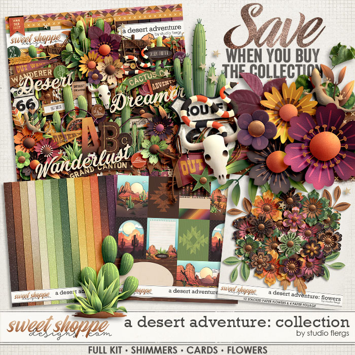 A Desert Adventure: COLLECTION & *FWP* by Studio Flergs