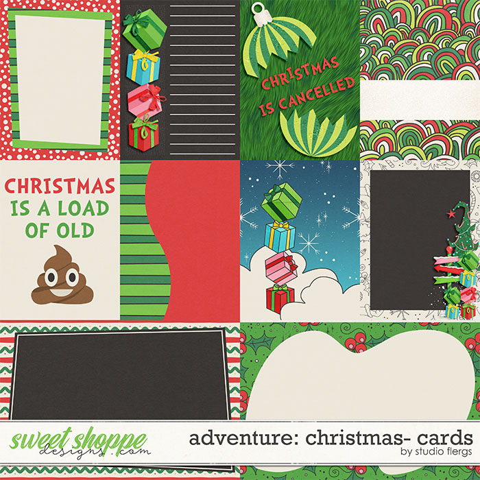 Adventure Christmas CARDS by Studio Flergs