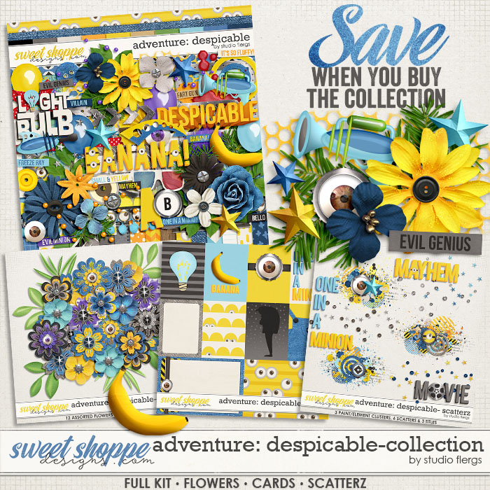 Adventure: Despicable- COLLECTION & *FWP* by Studio Flergs