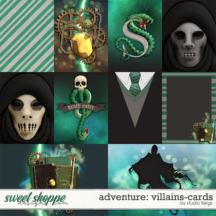 Adventure: Villains- CARDS by Studio Flergs
