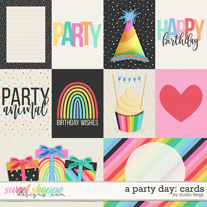 A Party Day: CARDS by Studio Flergs