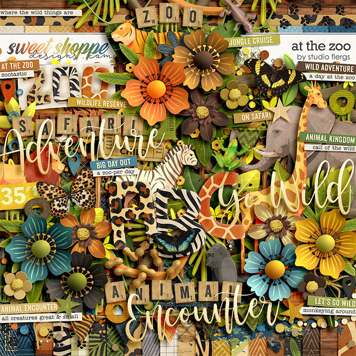 At The Zoo by Studio Flergs