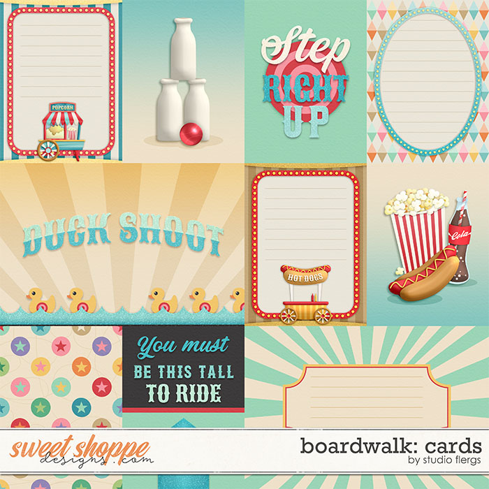 Boardwalk: CARDS by Studio Flergs