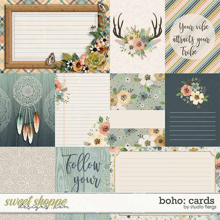 Boho: CARDS by Studio Flergs