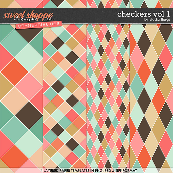 Checkers VOL 1 by Studio Flergs