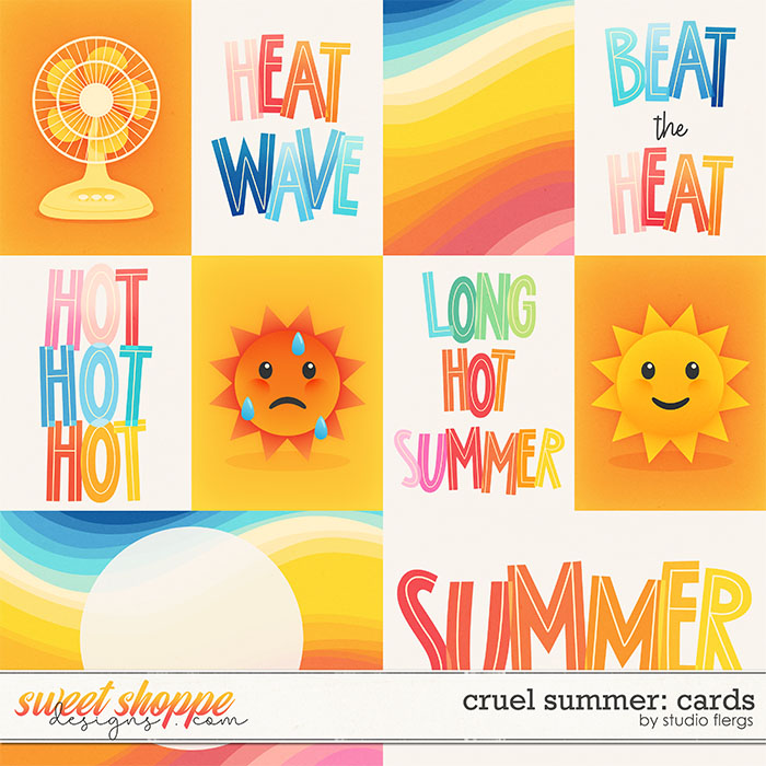 Cruel Summer: CARDS by Studio Flergs